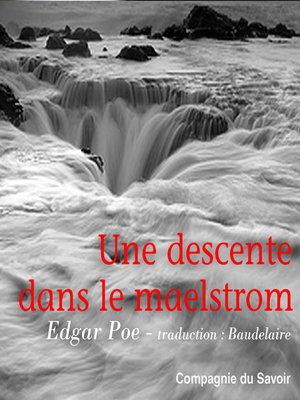 cover image of Une descente dans le Maelstrom